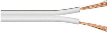 MicroConnect Lautsprecherkabel 2,5 mm² ohne Stecker zu ohne Stecker 25,0m weiß (AUDSPEAKER2)