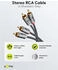 Goobay 65293 Cinch Audio Kabel 2x Cinch Stecker 2,0 m