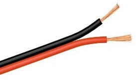 Shiverpeaks S/CONN maximum connectivity Lautsprecherkabel 1,5mm² 48x0,20 CCA rot/schwarz 25m (06-18105)