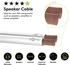 Goobay 67752 Lautsprecherkabel 2x2.5 mm² 50 m weiss CCA