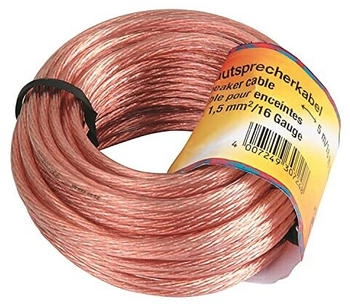 Hama 00205142 Audio-Kabel 10 m Transparent (00205142)