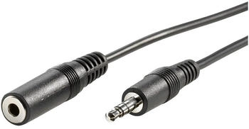 Value 11994352 3,5 mm Klinke Kabel Stecker / Buchse 2 m (11.99.4352)
