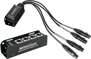 Pronomic 4-Kanal NetCore XLR Multicore