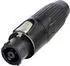 Neutrik Cable Connector Schwarz 8 Pole (NLT8FXX-BAG)