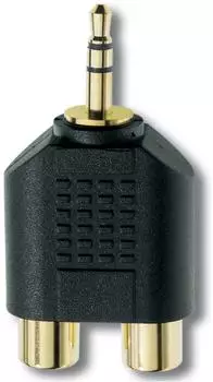 in-akustik 3.5mm Klinken -> RCA Adapter (0081381)