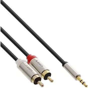InLine 1m Cinch Audio 3,5mm Klinke Cinch (S-99241)