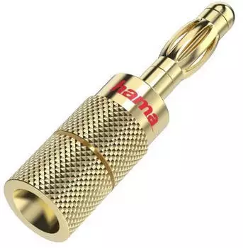 Hama Audio- - Bananen-Stecker Audio- Bananen-Stecker Bananen-Stecker (00205201)