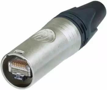 Neutrik etherCON NE8MX6-T Verbinder gerade Nummer 8P8C silber 1 Stück