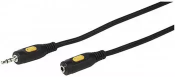Vivanco Klinkenverlängerung 3,5 mm 2,5m (46056) #39800614 (VVAJACK25MFK)