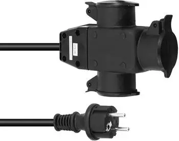Eurolite Verlängerung 3x1,5 3m 3-fach (30247015)