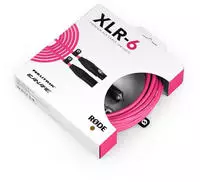 R&Oslash;DE XLR-6 Audio-Kabel 6 m Pink (400832824)