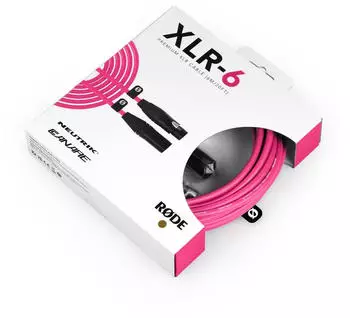 Rode XLR-6 Audio-Kabel 6 m Pink (400832824) (XLR6M-P)