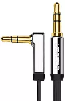 Ugreen Flachkabel AUX-Audiokabel 3,5mm Miniklinke 1m silber (hp_1019877)