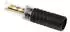 Sintron High-End Bananenstecker Mittelbefestigung Schwarz (190204351)