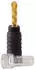 Sintron High-End Bananenstecker Mittelbefestigung Schwarz (190204351)