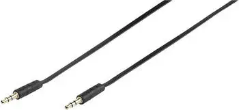 Vivanco Klinkenverbindung stereo ultraflach 0,5m (46131) #2552963 (VVAJACFLAT05MMGK)