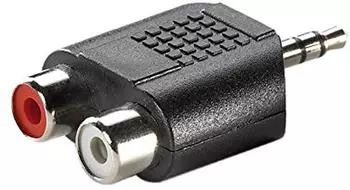 Value 11994441 3,5mm Audio Adapter 1x Klinkenstecker / 2x Cinchbuchse (11.99.4441)