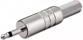 Shiverpeaks 3,5 mm Klinkenstecker mono 2 polig Metallgehäuse (22220510) (51100-M)