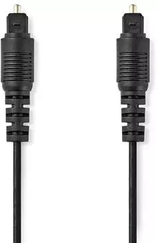 Nedis N CAGL25000BK20 Toslink Kabel Toslink Stecker 2 m