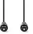 Nedis N CAGL25000BK20 Toslink Kabel Toslink Stecker 2 m