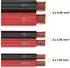 Goobay 67728 Lautsprecherkabel 2x0,75mm² 10 m rot/schwarz CCA