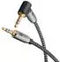 Goobay 65277 Audio Kabel 3,5 mm 3-Pin Klinke 1x90° 0,5 m