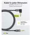 Goobay 65277 Audio Kabel 3,5 mm 3-Pin Klinke 1x90° 0,5 m