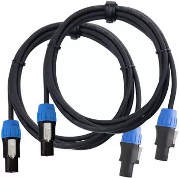 Pronomic pro-line BOXSP2-2.5 Lautsprecherkabel Speakon-kompatibel 2,5m 2er Set (BOXSP2-2.5 2x Set)