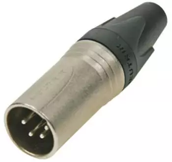 Neutrik xlr kabelstecker 4 poliger stecker versilbert nickel (5410329364625)