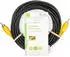 Nedis Composite-Videokabel RCA RCA Vernickelt 480p 5.00 m Rund PVC Schwarz Label (CVGL24100BK50)