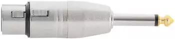 Pronomic AD-JMXF Adapter 6,3mm Mono-Klinke male / XLR female