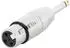 Pronomic AD-JMXF Adapter 6,3mm Mono-Klinke male / XLR female