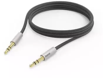 Hama Aux-Kabel AluLine 3,5 mm Klinke 3,5 mm Klinke (00201526)