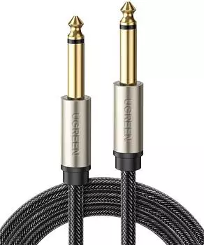 Ugreen Audiokabel Mono TS Klinke 6 - Klinke 6 - grau (10639)