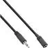 InLine 99308D Klinken Adapterkabel 4pol. 2,5mm Stecker / 4pol. 3,5mm Buchse 1m