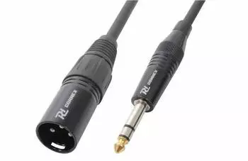 Power Dynamics Audio Adapterkabel XLR Male / 6.3mm Klinke Stereo 8m (177.081)