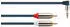 Good Connections GC M0063 Audio Kabel 3,5 mm Klinkenstecker auf 2x Cinch 1 m (GC-M0063)