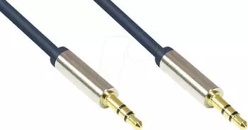 Good Connections GC M0043 Audio Kabel 3,5 mm Stereo Klinkenstecker 5 m (GC-M0043)