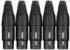 Pronomic XFPLUG Black XLR Stecker female 5er Pack (00030737)