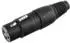Pronomic XFPLUG Black XLR Stecker female 5er Pack (00030737)