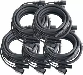 Pronomic Stage IECD-5 DMX Hybridkabel C/DMX 5m 5x Set (IECD-5 5x)