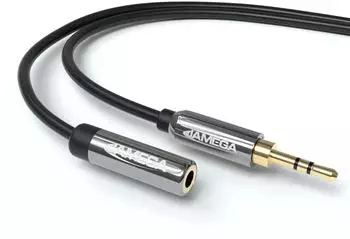 Jamega 20m AUX Kabel Verlängerung 3,5mm Klinkenbuchse zu 3,5mm Klinkenstecker (100947)
