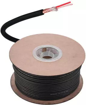 Power Dynamics Mikrofonkabel 6.5mm Black 100m Rolle (803.683)