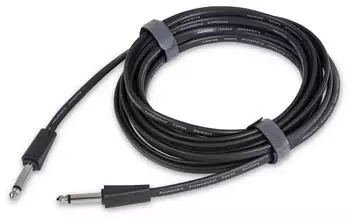 Rockboard Flat Instrument Cable Straight/Straight 6 m (RBO CAB FL 600BLK SS)