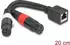 DeLock 88178 XLR Audio Extender & Adapter Cat. 5 20 cm