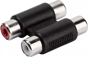 Vivanco Audio Adapter 2xRCA Female Black (4008928461022)
