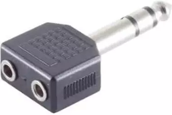 MicroConnect Audio-Adapter Stereo Mini-Klinkenstecker weiblich zu Stereo-Stecker männlich (AUDANS)