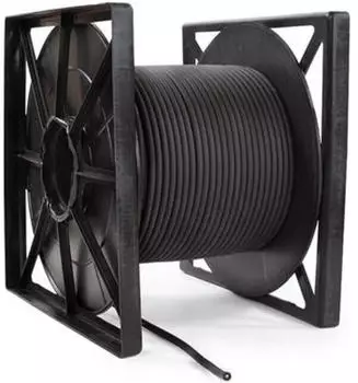 HQ-Power Cables MONO OFC-MIKROFONKABEL SCHWARZ 100 m (100 m) Audio Kabel (HQMW10001)