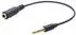 Gembird CCA-419 3,5 mm 3,5 mm Schwarz Schnittstellenkabeladapter (CCA-419)