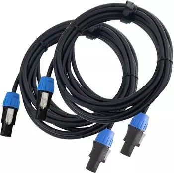 Pronomic pro-line BOXSP1-5 Lautsprecherkabel Speakon-kompatibel 5m 2er Set (BOXSP1-5 2x Set)